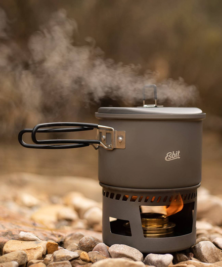 Zestaw turystyczny Esbit Solid Fuel Cookset 1500