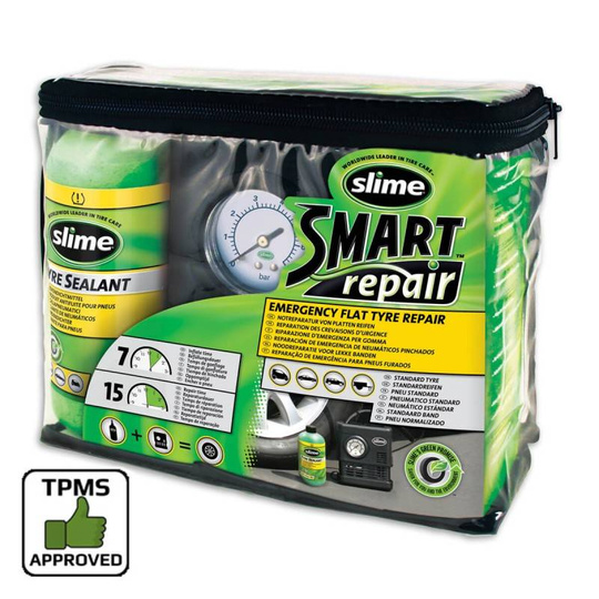 SLIME SMART REPAIR KOŁO ZAPASOWE + KOMPRESOR 12V