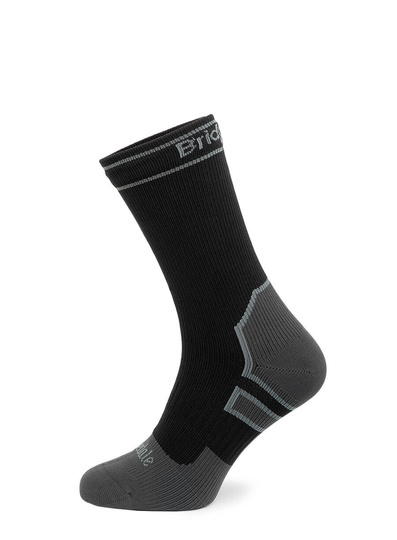 Skarpety Bridgedale StormSock Lightweight Boot - black/grey