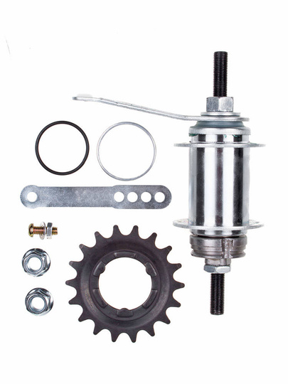 Piasta torpedo 16-otworów XMX-FR-30 3/8" 14G*110*165