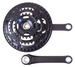 Mechanizm korbowy Amar FORCE 1 22-32-42T 150mm czarny z osłoną