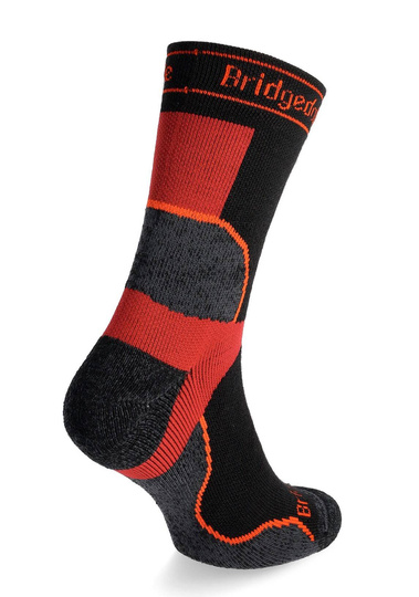 Skarpety do biegania Bridgedale Trail Run Midweight T2 Merino Sport Crew - black