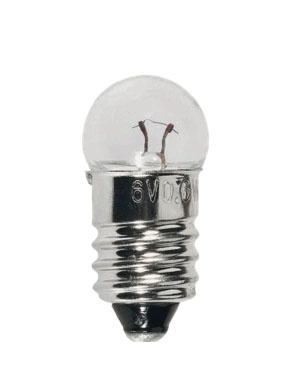 Żarówka lampy tył na prądnicę 6.0 V-06 W gwint mała główka