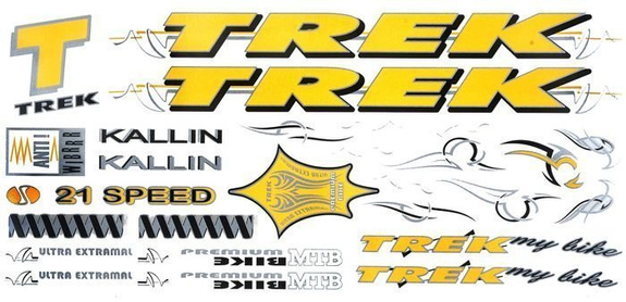 Kalkomania KR-4 TREK komplet