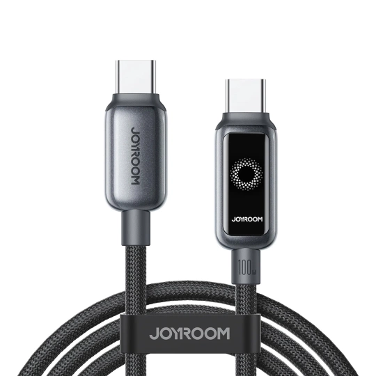 Kabel Joyroom S-A55 StarFlight 100W USB-C - USB-C 1,2m - czarny