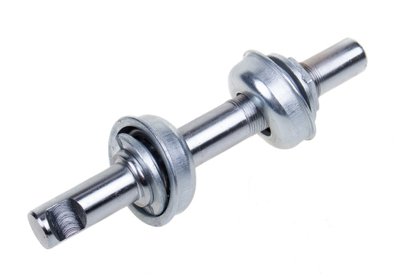 Oś mechanizmu korbowego Thomson/ miski wbijane 40mm,łożyska, oś na klin/Turing,składak/