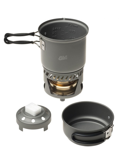 Zestaw naczyń z palnikiem Esbit Cookset