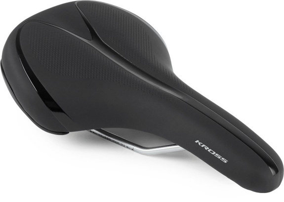 Siodełko rowerowe Kross Trekking Men TR 1.0 - Czarne