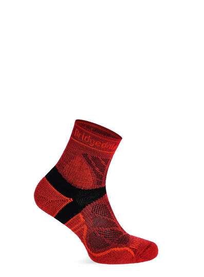Skarpety Bridgedale Lightweight T2 Merino Sport 3/4 Crew - red