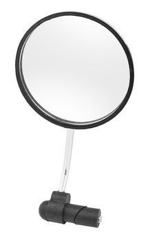 Lusterko rowerowe WR-duże, krótkie ramie mocowane w kierownicy