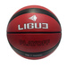 Piłka do koszykówki Ligue RB-G2000 Red-Black