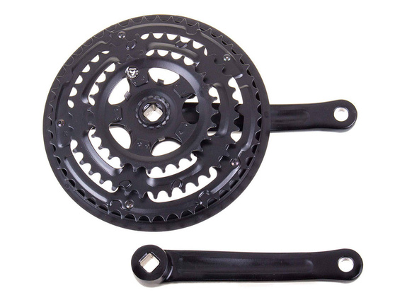 Mechanizm korbowy Amar COMFORT 28-38-48T 170mm czarny z osłoną