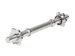Gryf prosty do hantli 35,5 cm 27 mm