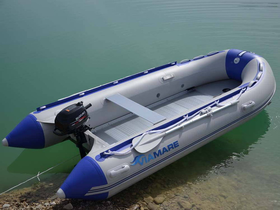  Ponton VIAMARE 380 S Alu długość 380 cm wyporność 765 kg