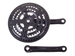 Mechanizm korbowy Amar COMFORT 28-38-48T 170mm czarny z osłoną