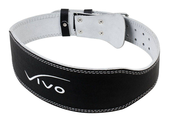 Pas kulturystyczny Vivo skóra 1752 black