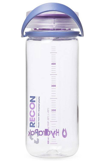 Ekologiczna Butelka HydraPak Recon 500ml - Clear/ Iris & Violet
