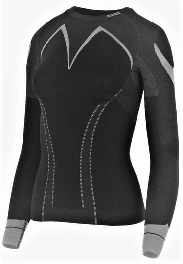 Gatta active T-Shirt Damski Thermo Jolly black grey/grey 