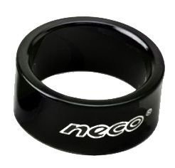 Podkładka steru 1 1/8" 15 mm czarna