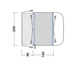 Namiot do kampera Outwell Newburg 160 Air - grey