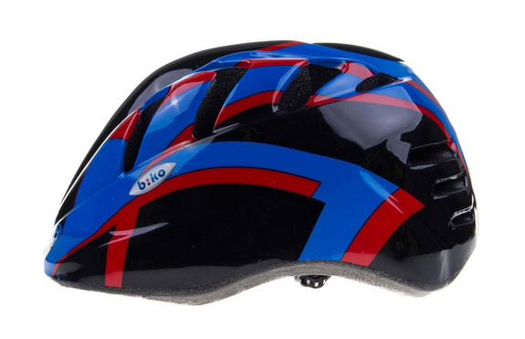 Kask Biko KID PRO czarno-niebieski HM-BI201-1