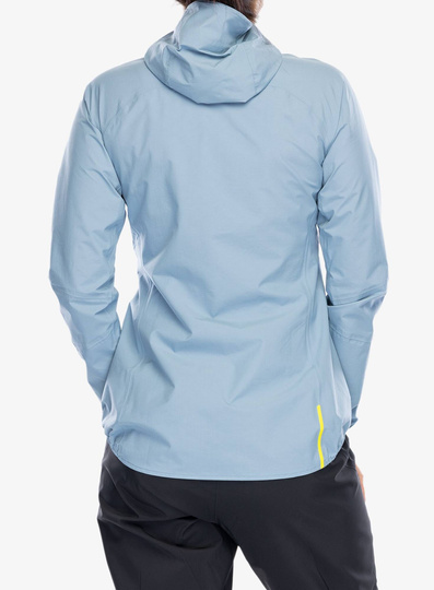 Kurtka do biegania damska Inov-8 Stormshell FZ V2 - blue grey