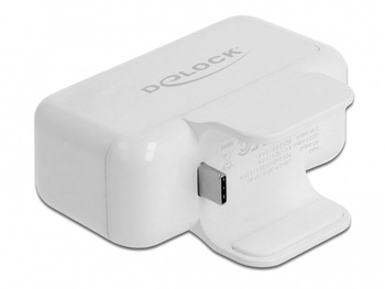 Adapter Delock do ładowarki sieciowej apple 1x usb-c pd 1x usb-a qc3.0 2x usb-a 2.4a