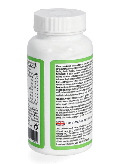 Elektrolityczne tabletki Saltolyte Chewing - 60szt - Cytrynowe