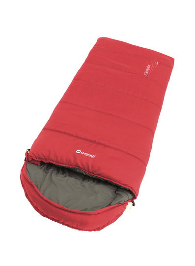 Śpiwór dla dzieci Outwell Campion Junior (140 cm) - red