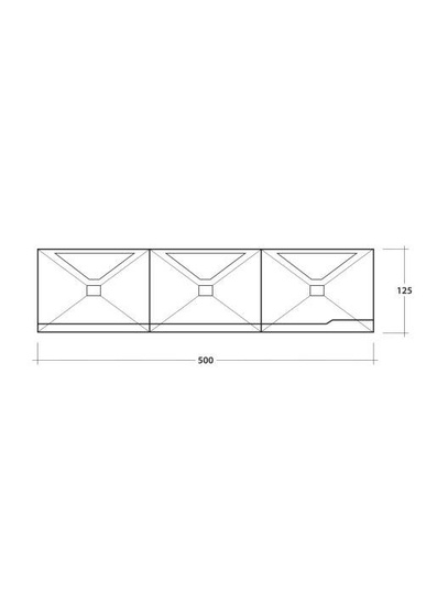 Parawan Outwell PARTON WINDSCREEN grey
