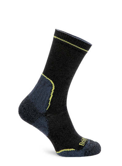 Skarpety trekkingowe Bridgedale Hike Lt T2 Coolmax P Boot - black/lime