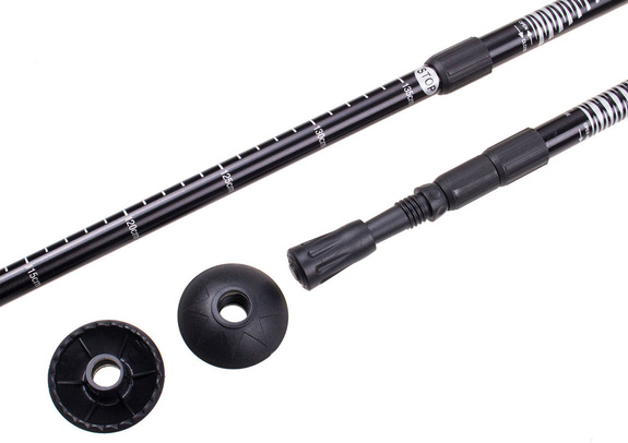 Kije Trekking Vivo TK208 black-silver