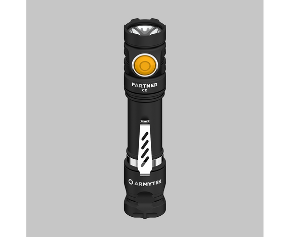 Armytek Partner C2 Magnet USB Warm, latarka akumulatorowa, 1020 lm