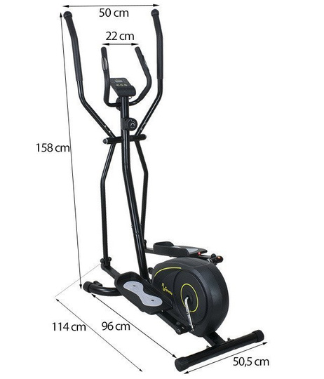 Orbitrek treningowy magnetyczny Sportia EL10201