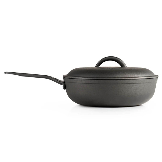 Patelnia turystyczna żeliwna GSI Outdoors Guidecast Deep Frypan