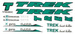 Kalkomania KR-4 TREK komplet