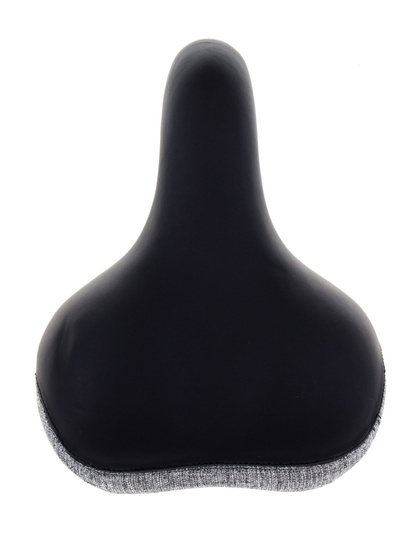 Siodło City Selle Mio SM-1125 B czarne szary tył