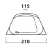 Namiot 3-osobowy Easy Camp Flameball 300