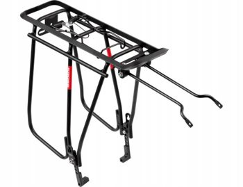 Bagażnik rowerowy tylny Kross TRAVEL RACK 24-28" czarny