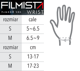 Stabilizator nadgarstka ZAMST FILMISTA wrist