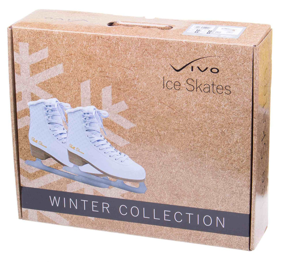 Łyżwy figurowe Vivo Bella Donna white 