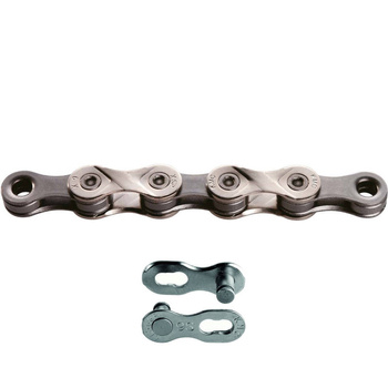 Łańcuch KMC X-9 114-ogniw 9-rzędowy szary z zapinką box