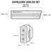 Zestaw lamp BLACKBURN DAYBLAZER 1000 przód 1000 lumenów 65 lumenów tył