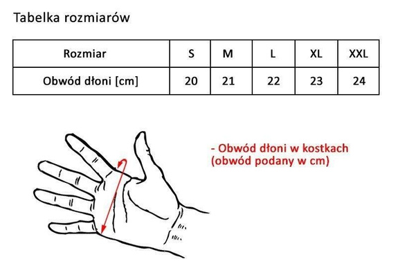 Rękawiczki rowerowe Verso SB-01-7004-B czarno-czerwone