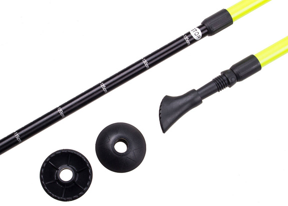 Kije Nordic Walking Vivo NW236 yellow fluo