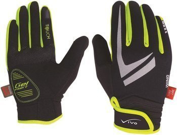 Rękawiczki rowerowe Vivo SB-02-1509D- czarno-zielone