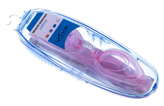 Okulary do pływania Vivo Junior B-0122 różowe 