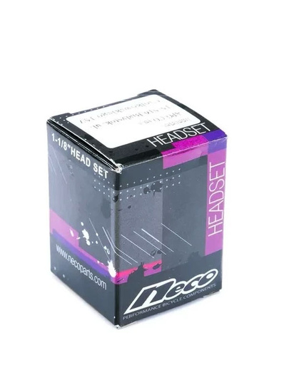 Stery stalowe NECO H-845 ahead 1.1/8" czarne box