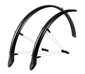 Błotnik Orion GR 29"x 53 mm czarny mat kpl z chlapaczem