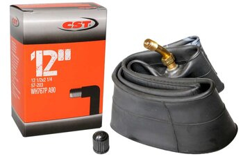 Dętka CST 12"x1/2x 2 1/4 Zawór samochodowy gięty 90 stopni